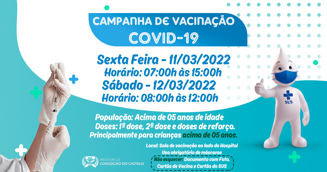 MUTIRÃO DE IMUNIZAÇÃO CONTRA A COVID-19