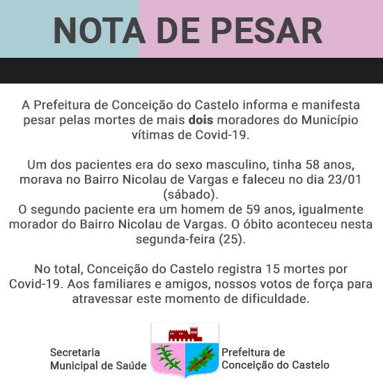 Nota de pesar