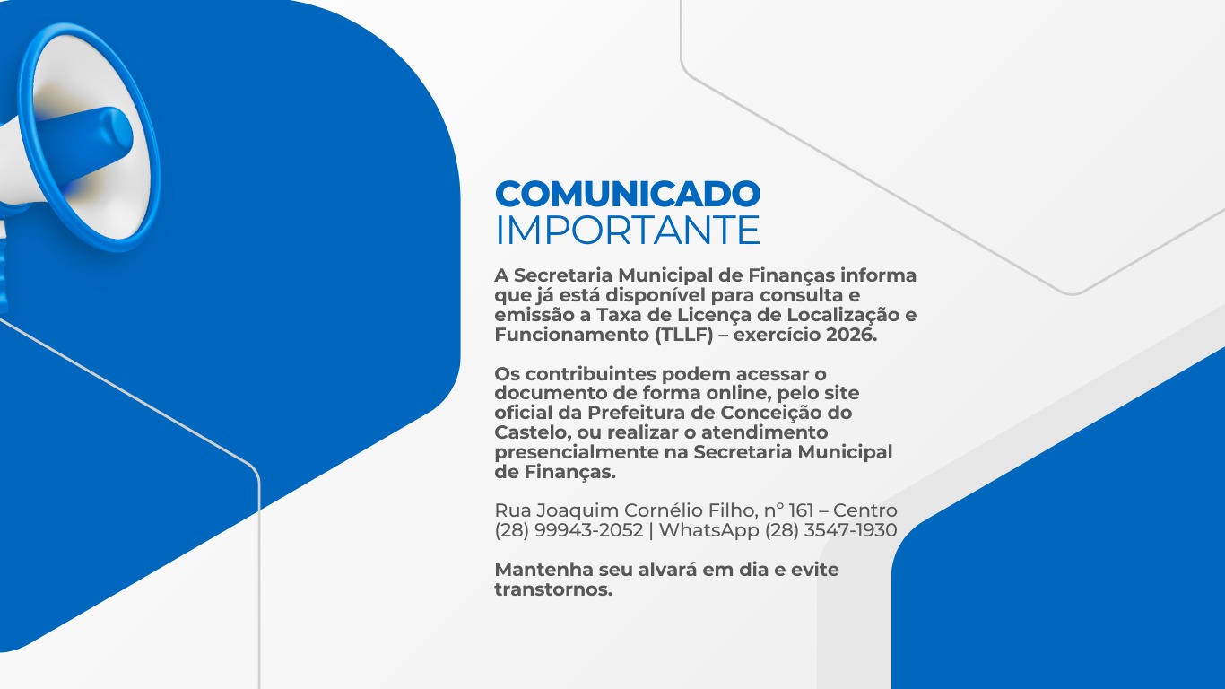 ALVARÁ DE FUNCIONAMENTO DE 2026