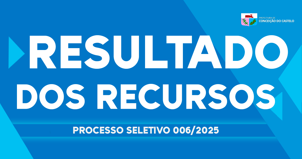 RESULTADO DOS RECURSOS PSS 006/2025