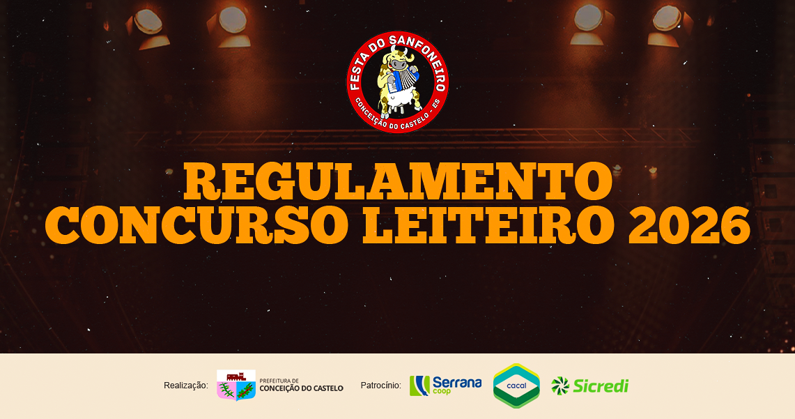 REGULAMENTO DO CONCURSO LEITEIRO 2026