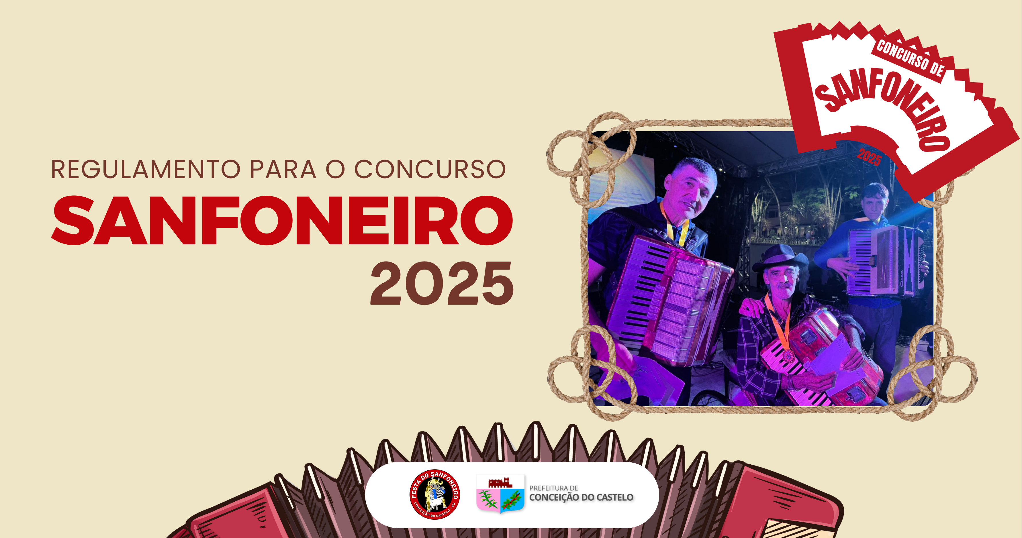 REGULAMENTO CONCURSO DE SANFONEIRO 2025