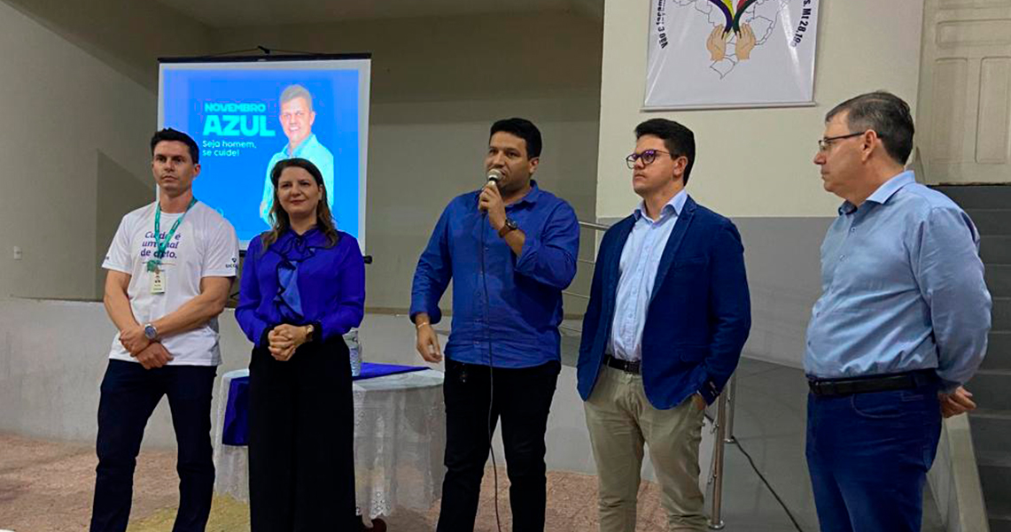PALESTRA SOBRE PREVENÇÃO À SAÚDE DO HOMEM REÚNE MUNÍCIPES