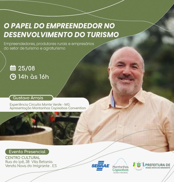 SEMINÁRIO O PAPEL DO EMPREENDEDOR NO DESENVOLVIMENTO DO TURISMO