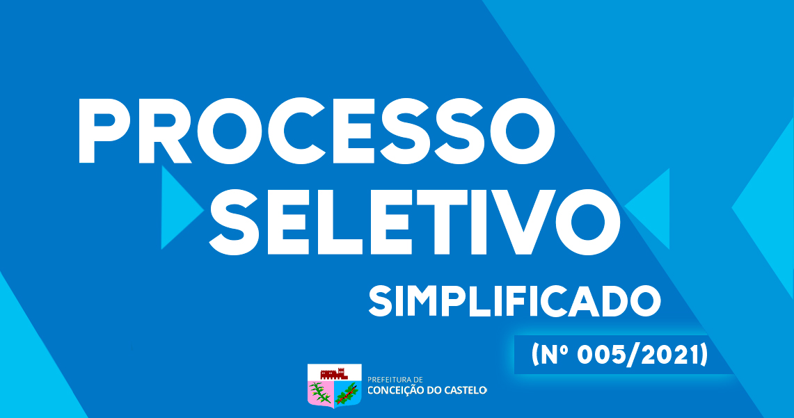  EDITAL DE PROCESSO SELETIVO SIMPLIFICADO Nº 005/2021