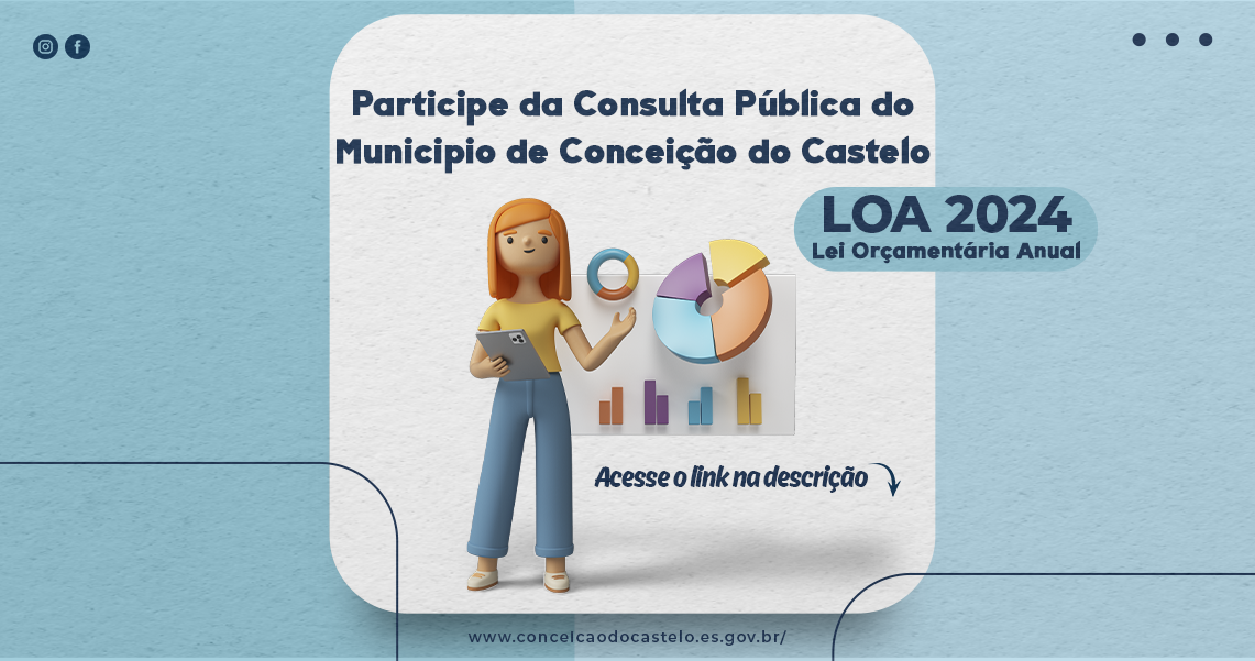 PARTICIPE DO QUESTIONÁRIO PARA ELABORAÇÃO DA LOA 2024