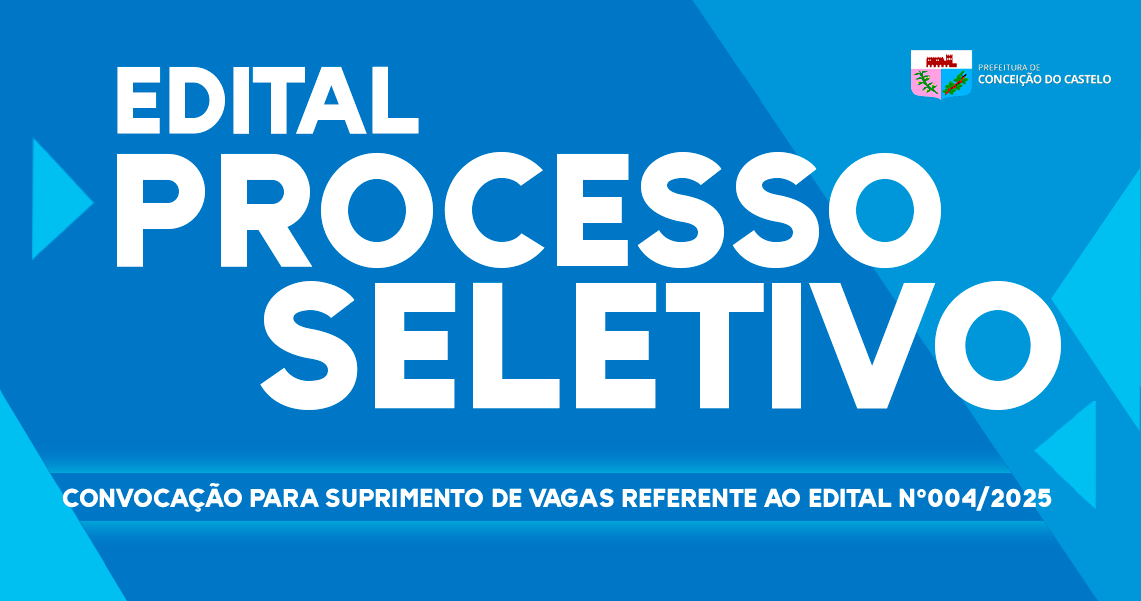 CONVOCAÇÃO PARA SUPRIMENTO DE VAGAS