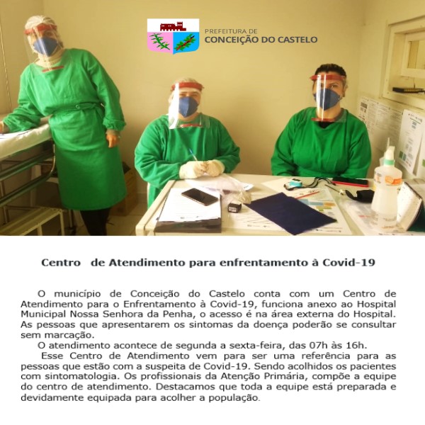 Centro de enfrentamento do covid-19