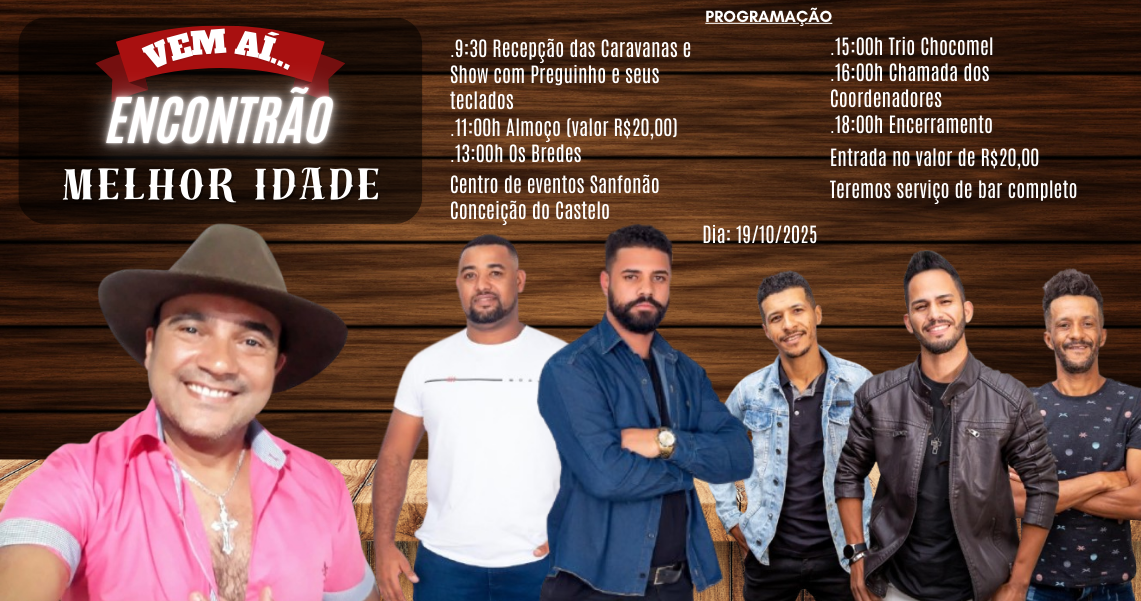 ENCONTRÃO MELHOR IDADE 2025