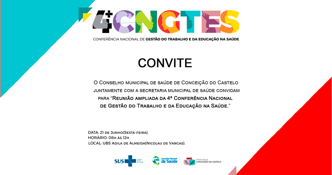 CONVITE - REUNIÃO AMPLIADA