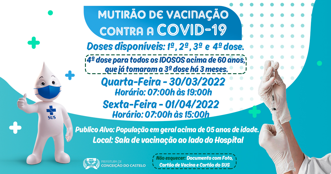 SAÚDE INTENSIFICA VACINAÇÃO CONTRA A COVID-19