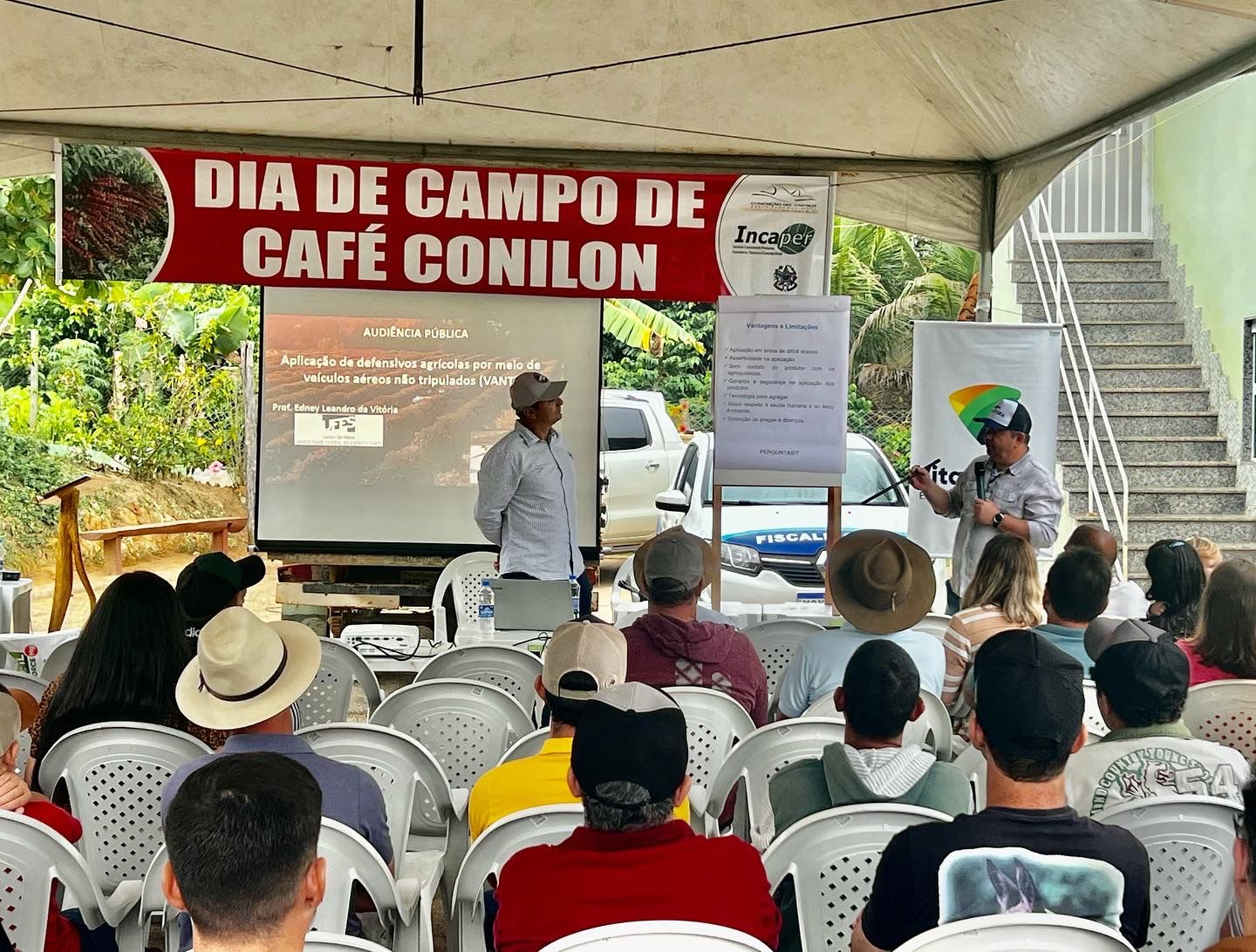 DIA DE CAMPO DE CAFÉ CONILON REÚNE PRODUTORES LOCAIS 