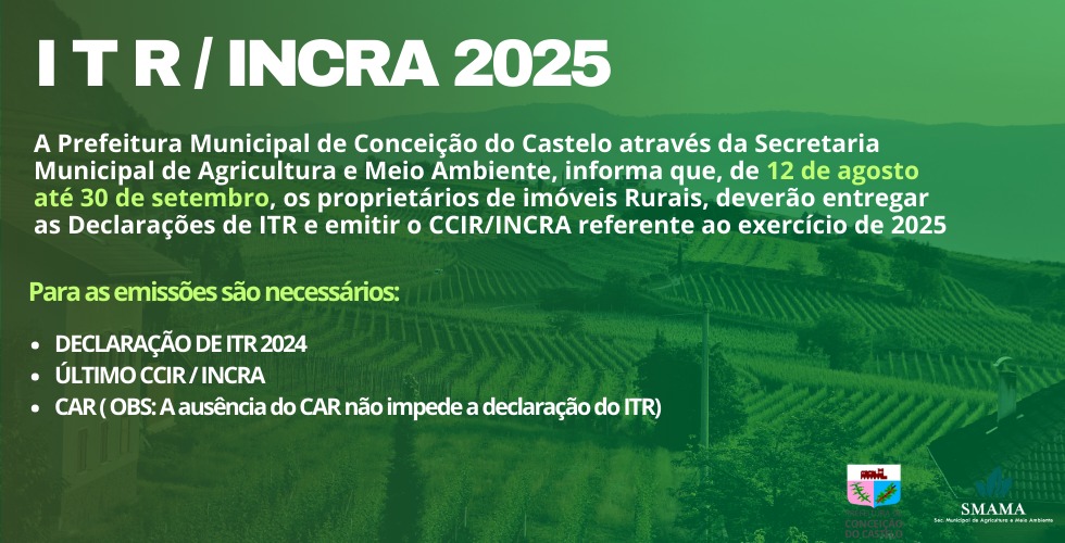 ITR/ INCRA 2025