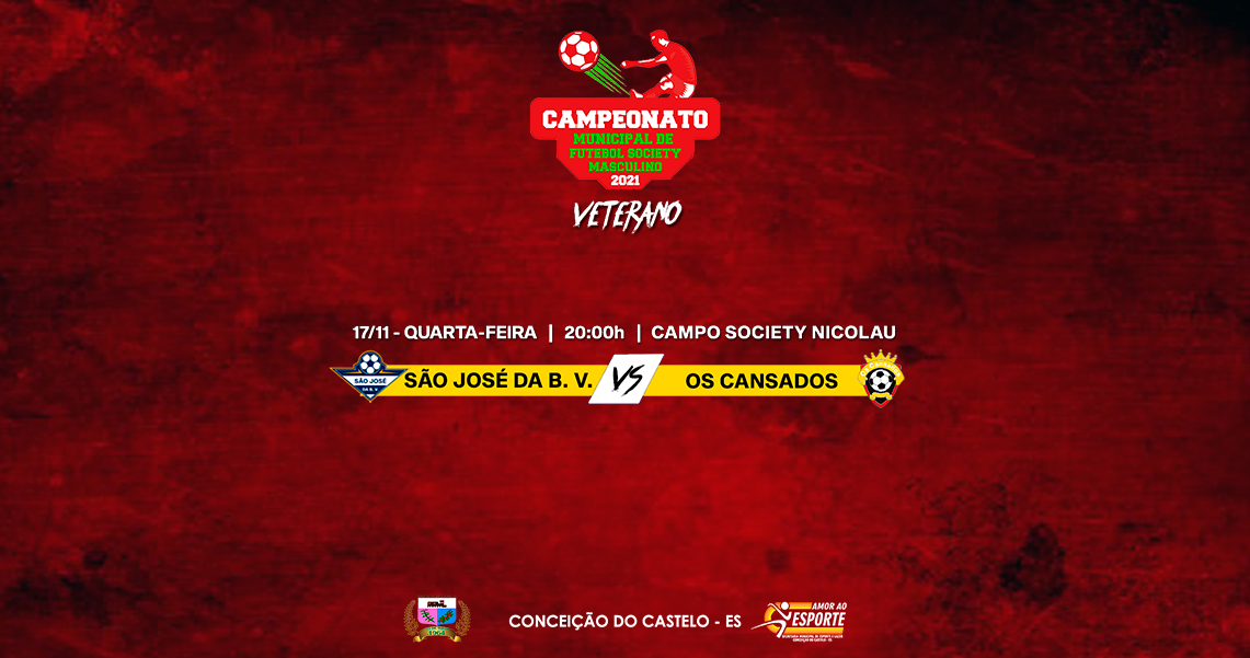 2ª RODADA DO FUTEBOL SOCIETY MASCULINO VETERANO