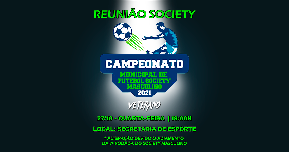 REUNIÃO SOCIETY VETERANO 