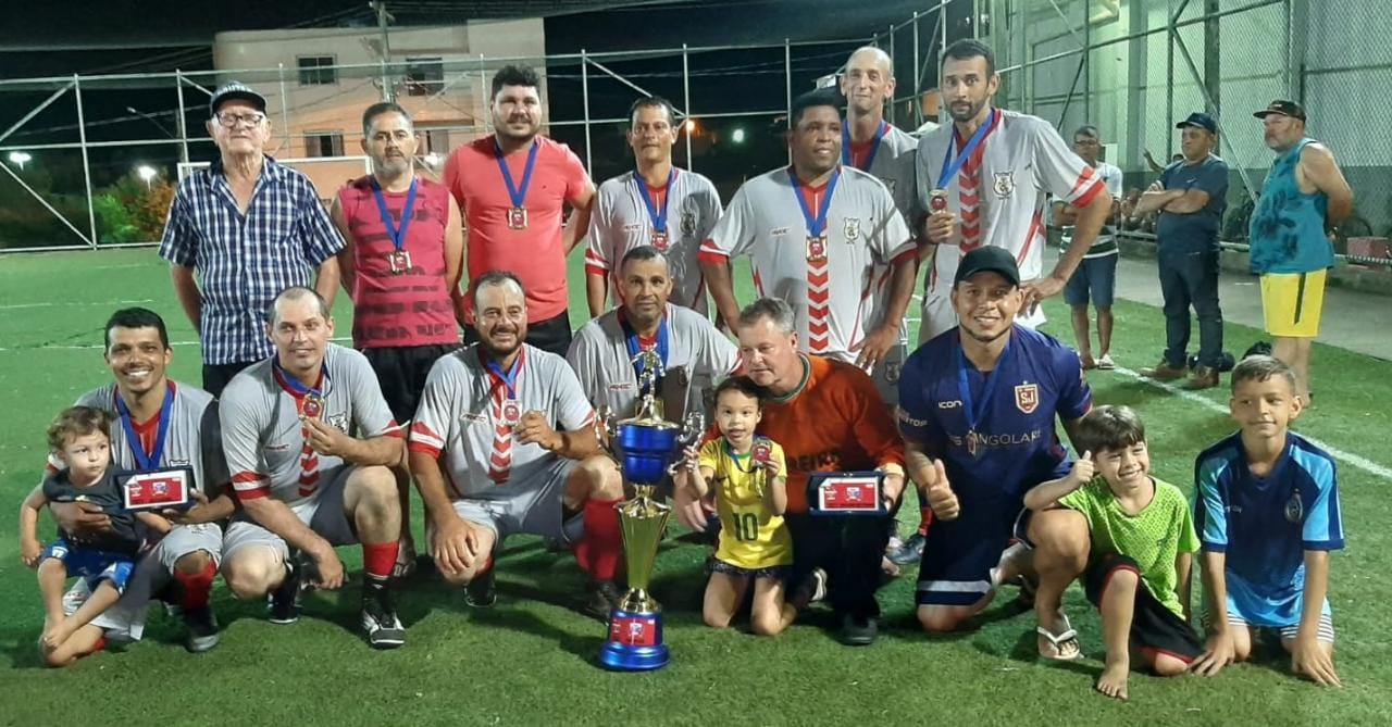 FINAL DO CAMPEONATO MUNICIPAL VETERANO DE FUTEBOL SOCIETY