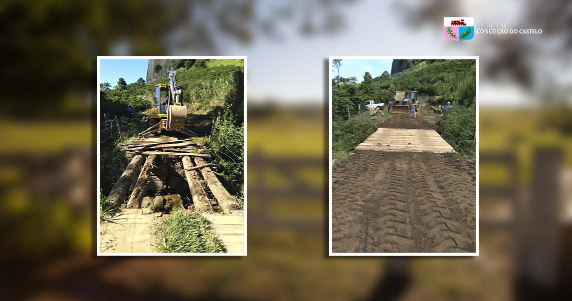 MAIS UMA PONTE SENDO FINALIZADA NA COMUNIDADE DE FORMOSA