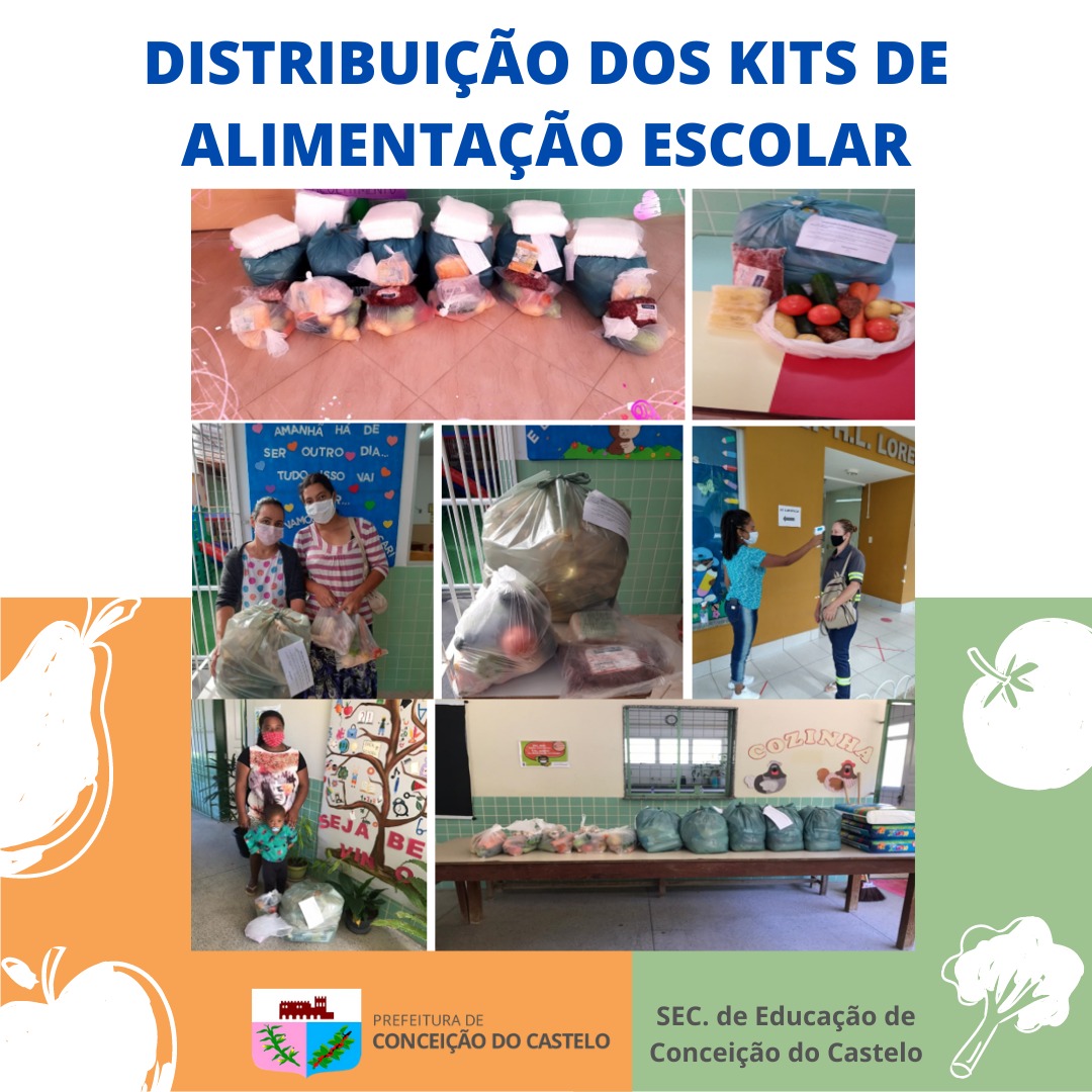 DISTRIBUIÇÃO DOS KITS DE ALIMENTAÇÃO ESCOLAR