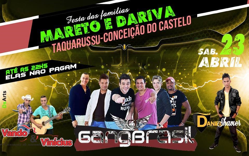 Tradicional Festa das Famílias Mareto e Dariva acontece nos dias 23 e 24 de abril