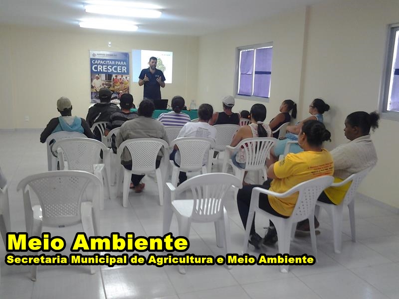 Secretaria Municipal Agricultura e Meio Ambiente realiza reuniões visando aplicações e ações para com os resíduos sólidos