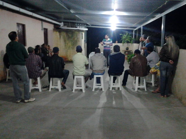 Agricultura realiza palestra em Monforte Frio para a formação da Associação de piscicultura