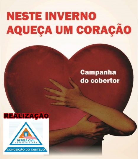 A Coordenadoria Municipal de Proteção e Defesa Civil, está realizando a Campanha Inverno Solidário