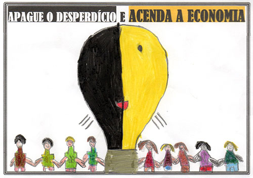 Foi lançado o Concurso de Economia de Energia Elétrica na UMEF Elisa Paiva como proposta de projeto no Programa Agrinho