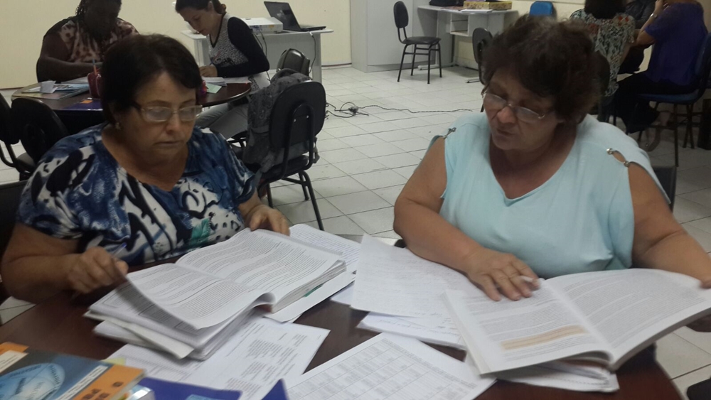 O Estudo do Caderno 03 foi concluído nesta quarta-feira pela Professoras Alfabetizadoras