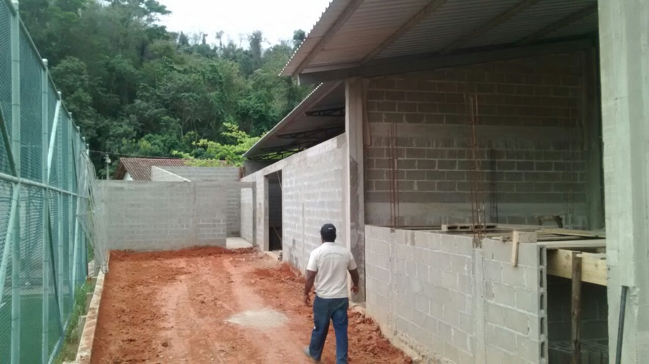 Prefeitura está com as obras em andamento da construção do Almoxarifado Central e do Departamento de Mecânica em Geral