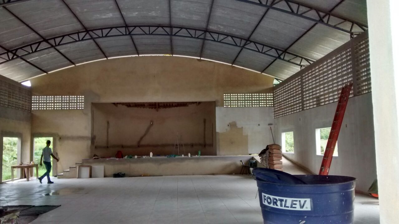Ampliação e reforma do Centro de Eventos da Comunidade de Vargem Alegre