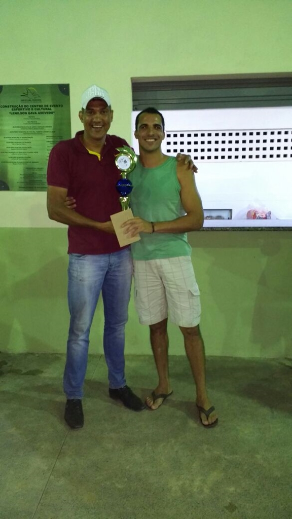 Wlissses Seraphim é o novo campeão do Municipal de Trunfo 2016