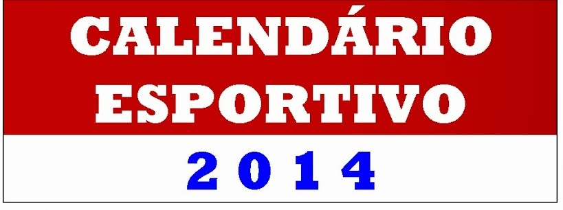 Calendário municipal de eventos esportivos 2014