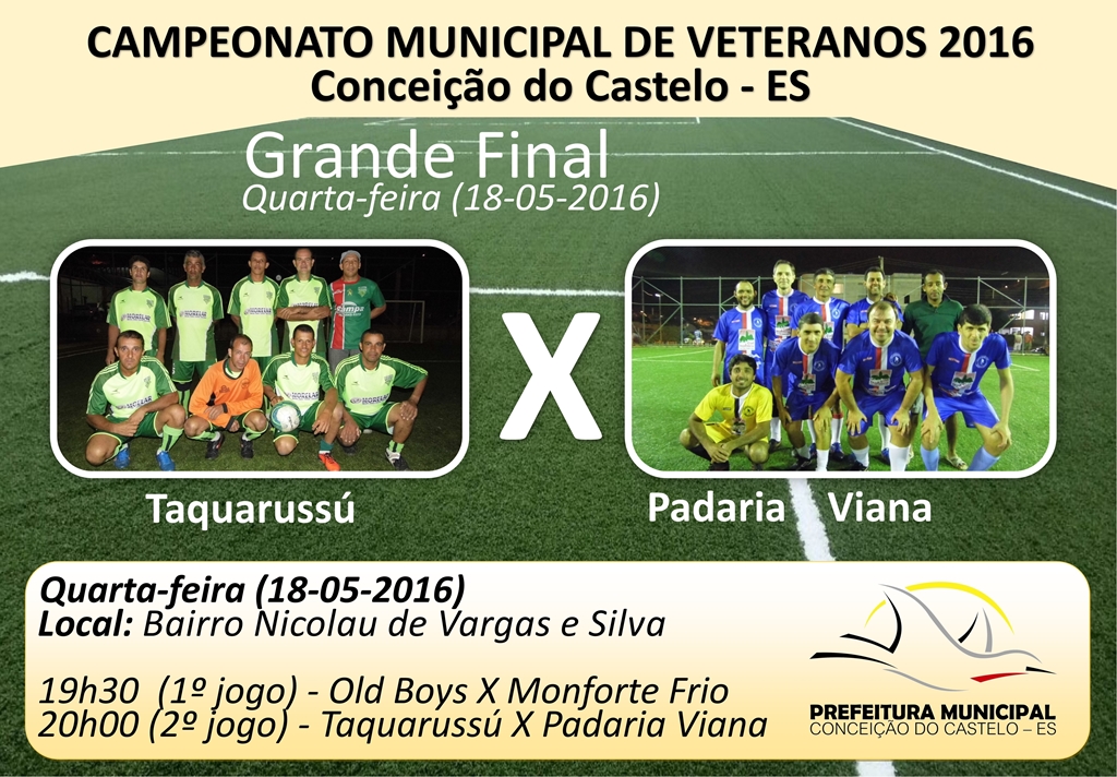 Grande final do Municipal de Veteranos acontece nesta quarta-feira (18)