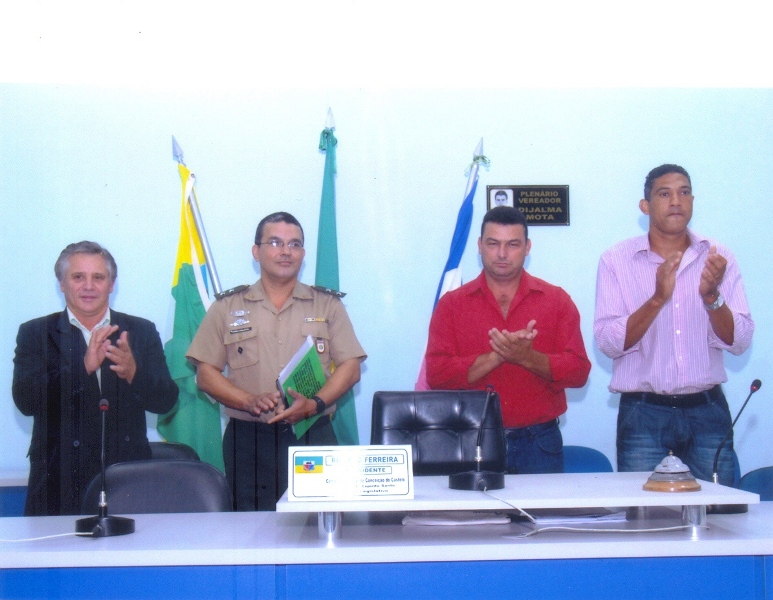 Prefeito Municipal toma posse da Presidência da Junta do Serviço Militar n°336 de Conceição do Castelo