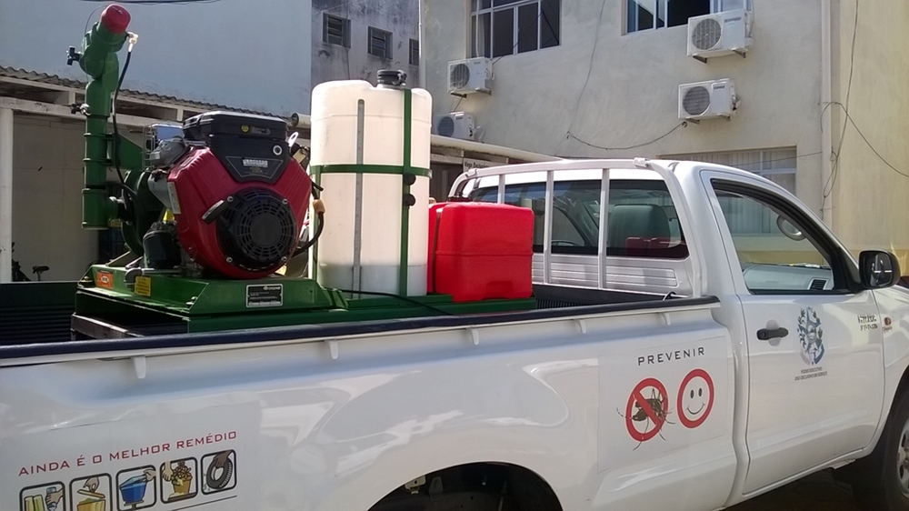 Secretaria Municipal de Saúde inicia nesta quinta-feira, 14 de abril o combate de fumacê em toda a Cidade contra a Dengue
