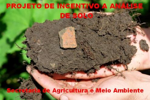 PROJETO DE INCENTIVO A ANÁLISE DE SOLO PARA OS PRODUTORES RURAIS DE CONCEIÇÃO DO CASTELO