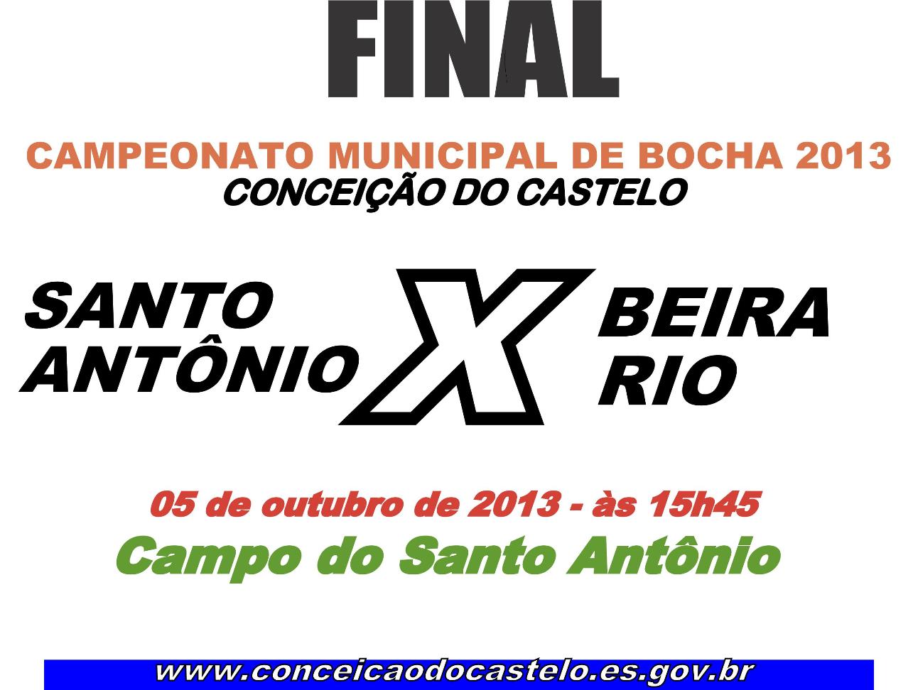 Beira Rio e Santo Antônio empatam no primeiro jogo da final e promete fortes emoções para jogo de volta da grande final