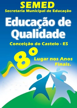 Conceição do Castelo está entre as 10 primeiras cidades com o melhor IDEBS do Espírito Santo nas séries finais