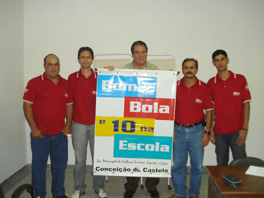 Lançado projeto “Bom de Bola e 10 na Escola”