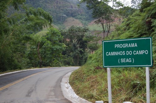 Caminhos do campo: trecho que liga Angá a São José da Bela Vista será asfaltado 
