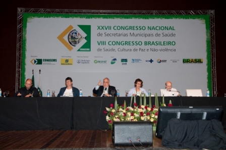 SECRETARIA DE SAÚDE PARTICIPOU DO 27º CONGRESSO NACIONAL DE SECRETARIAS MUNICIPAIS DE SAÚDE E 8º CONGRESSO BRASILEIRO DE SAÚDE, CULTURA E PAZ