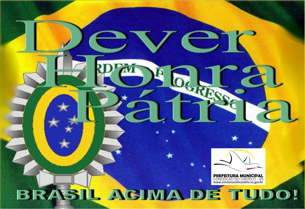 Juramento da Bandeira acontece nesta quinta-feira, 05, novembro no Ginásio Municipal Poliesportivo