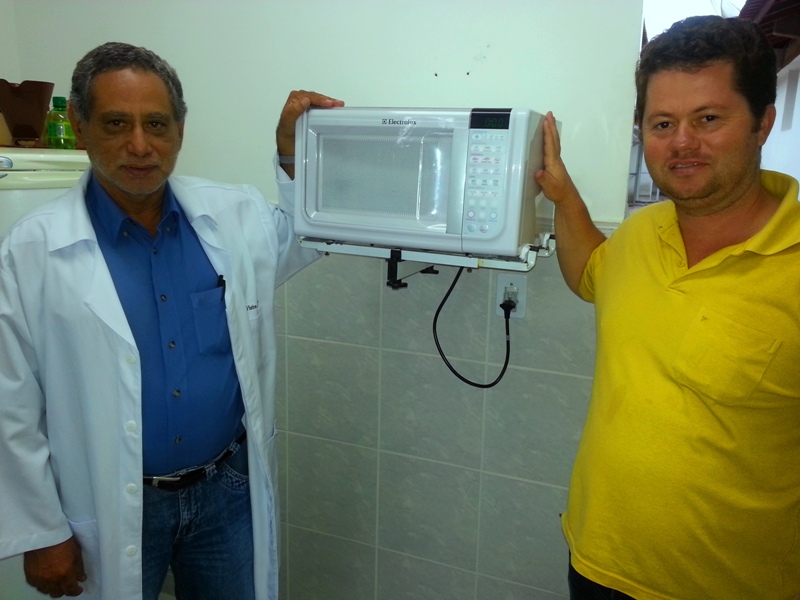Hospital Municipal recebe doação de microondas