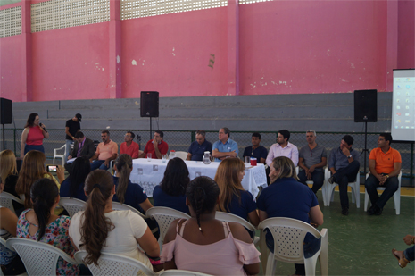 Secretária de Educação, por meio da Prefeitura Municipal de Conceição do Castelo, realiza Abertura Oficial do ano letivo de 2017