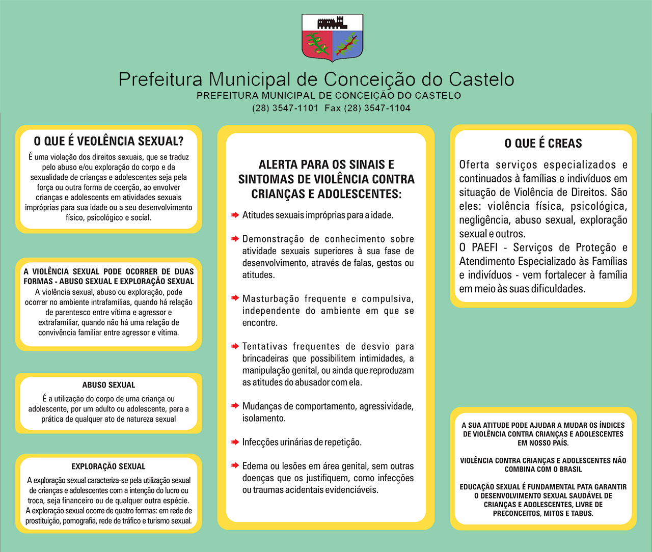 18 de Maio – Dia Nacional de Combate ao Abuso e à Exploração Sexual contra Crianças e Adolescentes