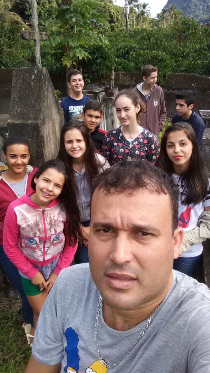 Aula de Campo acontece no local onde foi enterrado o Barão de Guandu