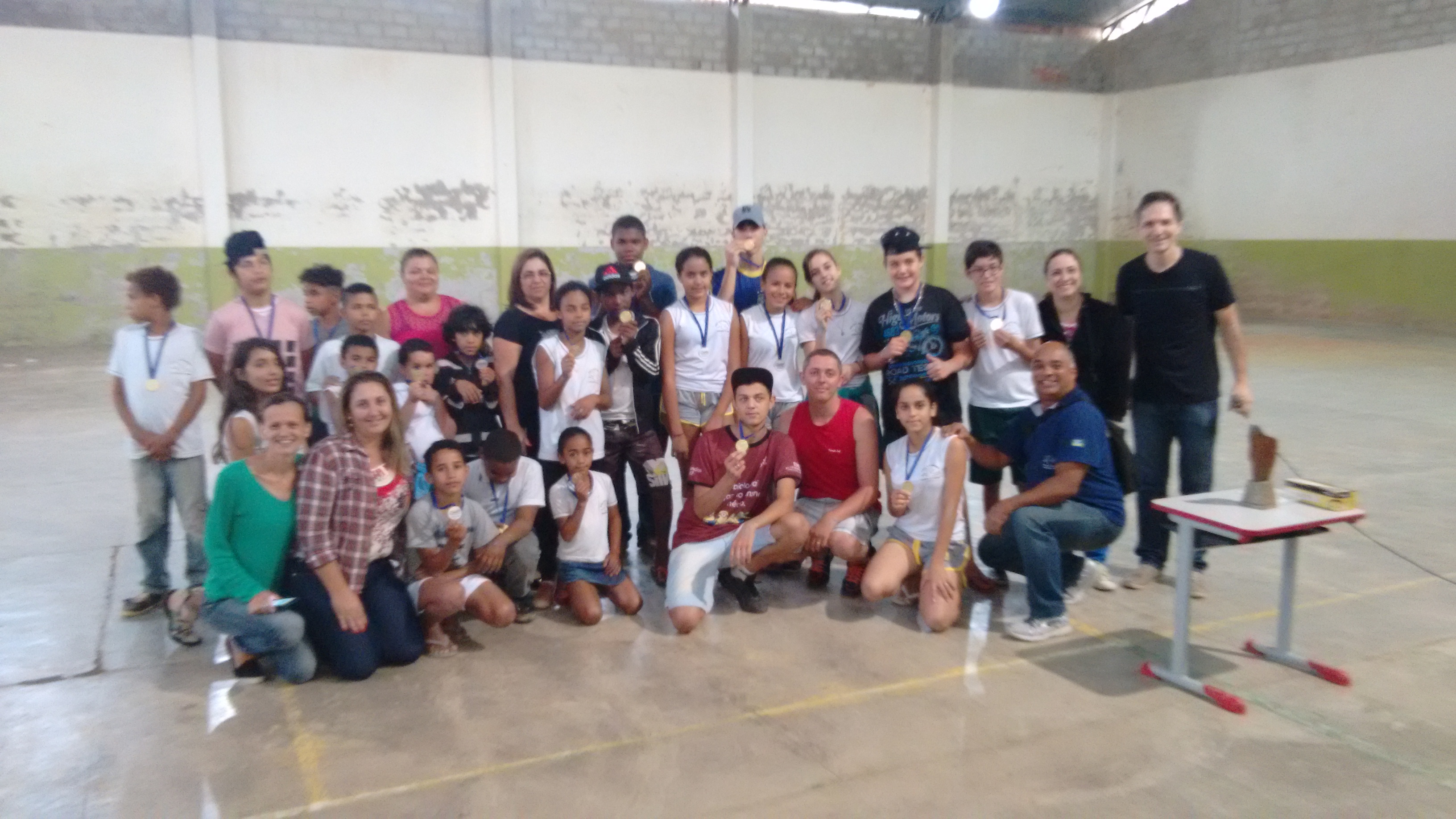 Mais um grande encontro do projeto Bom de Bola 10 na Escola foi realizado