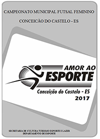O Campeonato Municipal de Futsal  Feminino 2017 começa dia 10 de Março, CONFIRA!
