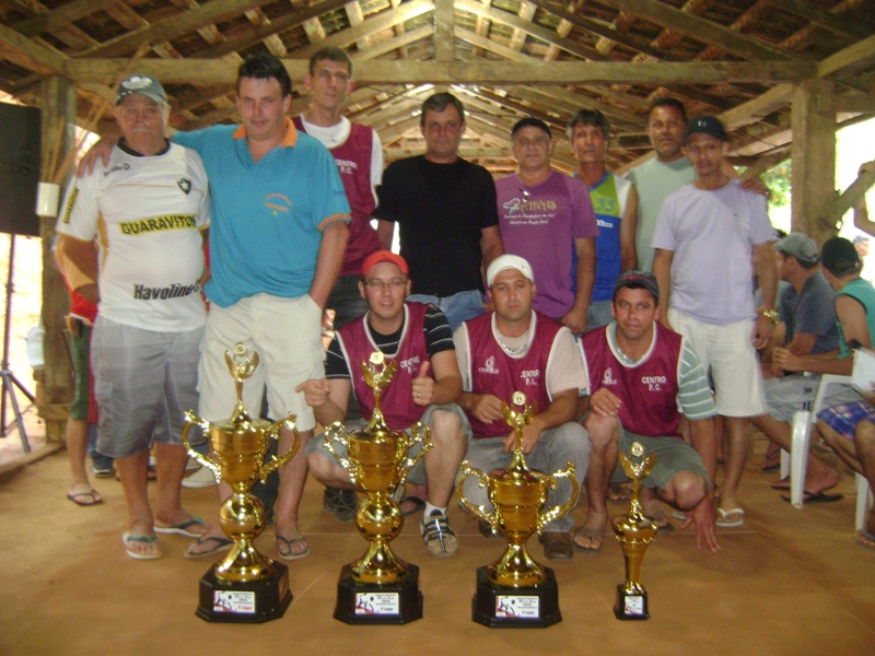 Santo Antônio é campeão do Campeonato Municipal de Bocha 2013