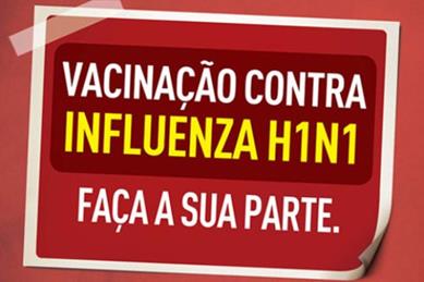H1N1: vacinação na rede pública em Conceição do Castelo começa em 30 de abril (Dia D da campanha)
